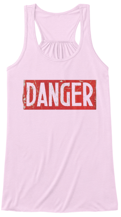 DANGER womens tanktop - pink