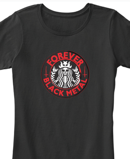 FOREVER-BLACK-METAL-T-Shirt---B---womens---black-T-Shirt