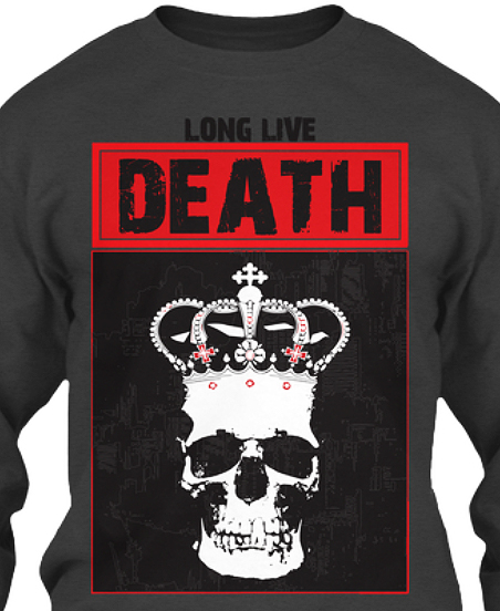Long-Live-Death-Sweatshirt---dark-grey-SweatShirt