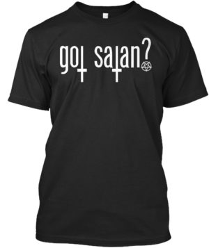 got satan T-Shirt - Mens - black T-Shirt