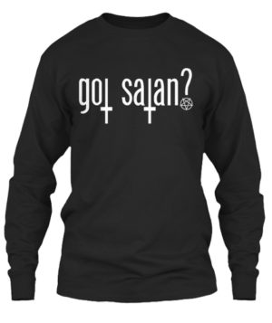 got satan long sleeve T-Shirt - Mens - black T-Shirt