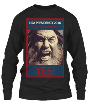 legendary thrash metal president sweatshirt - mens - black sweatshirt