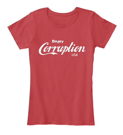Enjoy Corruption Womens T Shirt - Heavy Metal T Shirts - 01